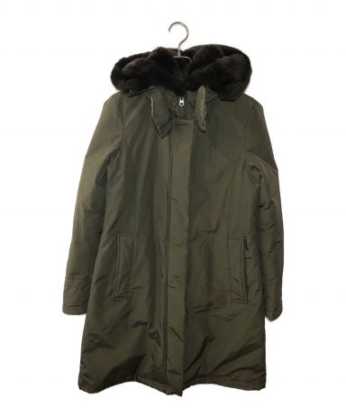 中古・古着通販】WOOLRICH (ウールリッチ) ラビットファー付ダウン