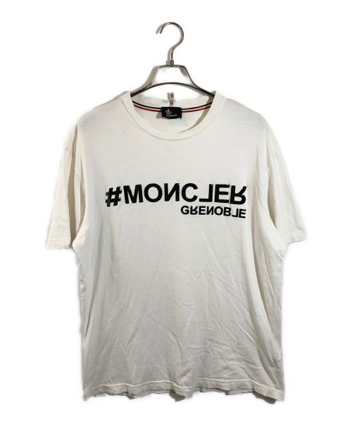 MONCLER GRENOBLE（モンクレール グルノーブル）MONCLER GRENOBLE (モンクレール グルノーブル) Tシャツ ホワイト サイズ:Lの古着・服飾アイテム