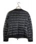 MONCLER (モンクレール) ノーカラーダウンジャケット ブラック サイズ:1：39800円