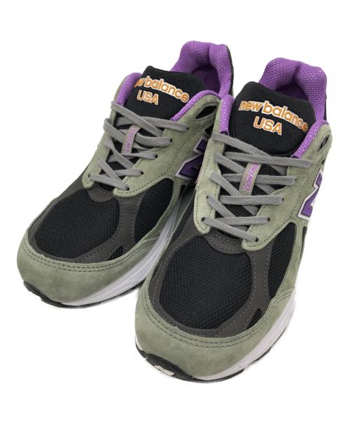 NEW BALANCE（ニューバランス）NEW BALANCE (ニューバランス) ローカットスニーカー　M990TC3 グリーン サイズ:27.5の古着・服飾アイテム