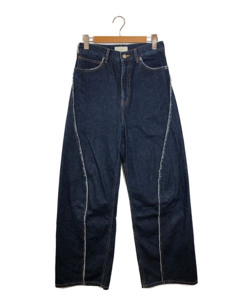 jieda（ジエダ）Jieda (ジエダ) USED LOOSE FIT JEANS　ユーズドルーズフィットジーンズ ネイビー サイズ:1の古着・服飾アイテム