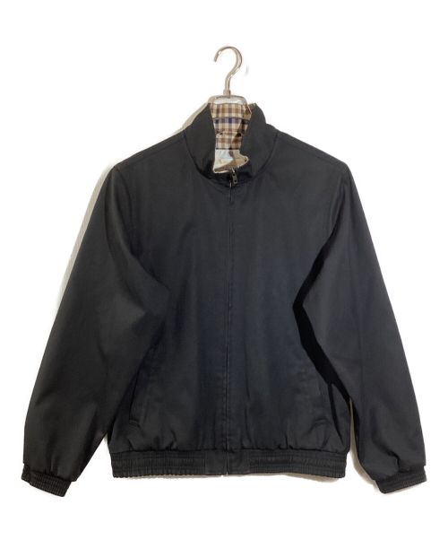 Aquascutum（アクアスキュータム）Aquascutum (アクアスキュータム) SUPREME (シュプリーム) club jacket　クラブジャケット ブラック サイズ:Mの古着・服飾アイテム