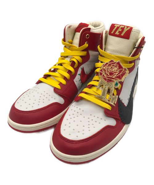 NIKE（ナイキ）NIKE (ナイキ) Teyana Taylor (テヤナ・テイラー) AIR JORDAN1　エアジョーダン1 ホワイト×レッド サイズ:29 未使用品の古着・服飾アイテム