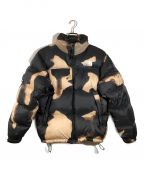 THE NORTH FACE×SUPREMEザ ノース フェイス×シュプリーム）の古着「Bleached Denim Print Nuptse Jacket 