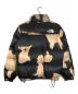 THE NORTH FACE Supreme Bleached Denim Print Nuptse Jacket 