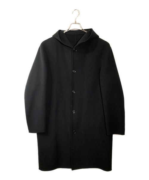 Acne（アクネ）Acne (アクネ) カシミヤ混ウールコート ブラック サイズ:46の古着・服飾アイテム