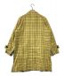 sacai (サカイ) PENDLETON (ペンドルトン) Pendleton Check Coat　コラボネイティブ柄チェックコート ベージュ サイズ:1：37800円