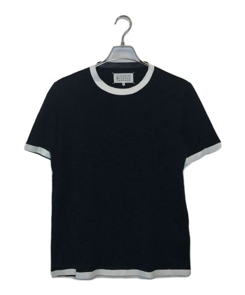 Maison Margiela 10（メゾンマルジェラ 10）Maison Margiela 10 (メゾンマルジェラ 10) ペイント加工Tシャツ ブラック サイズ:SIZE46の古着・服飾アイテム