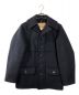 Buzz Rickson's（バズリクソンズ）の古着「ARMY MACKINAW COAT “BUZZ RICKSON COMPANY, INC.” 　Pコート」｜ネイビー