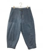 THE NORTHFACE PURPLELABELザ・ノースフェイス パープルレーベル）の古着「Denim Field Wide Cropped Pants　デニムフィールドワイドクロップドパンツ」｜ブルー