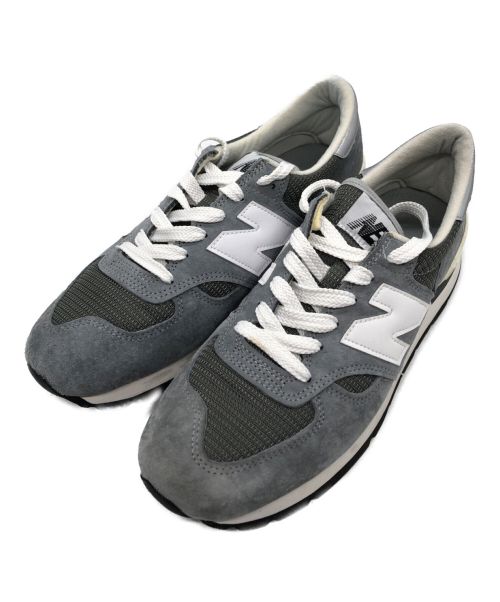 NEW BALANCE（ニューバランス）NEW BALANCE (ニューバランス) ローカットスニーカー グレー サイズ:US09の古着・服飾アイテム