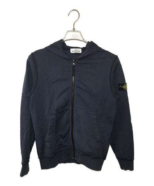 STONE ISLAND（ストーンアイランド）STONE ISLAND (ストーンアイランド) ジップフーディーパーカー ネイビー サイズ:150cmの古着・服飾アイテム