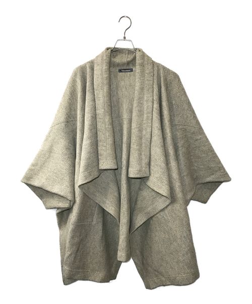 ISSEY MIYAKE（イッセイミヤケ）ISSEY MIYAKE (イッセイミヤケ) 80’Sヴィンテージニットガウンコート ベージュ サイズ:FREEの古着・服飾アイテム