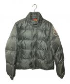 MONCLER×JUNYA WATANABE MANモンクレール×ジュンヤワタナベマン）の古着「ビッグワッペンダウンジャケット」｜オリーブ