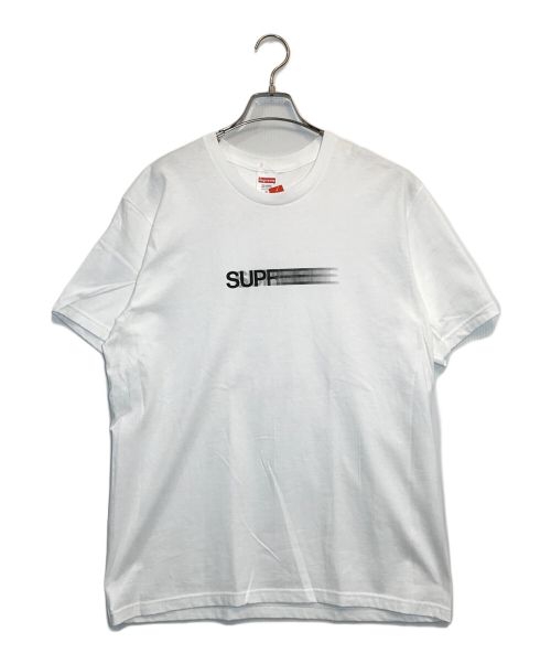 SUPREME（シュプリーム）SUPREME (シュプリーム) モーションＴシャツ ホワイト サイズ:M 未使用品の古着・服飾アイテム