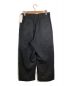 Blanc YM (ブランワイエム) WIDE EASY TROUSERS ワイドイージートラウザース ブラック サイズ:M 未使用品：19800円