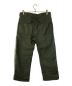 WTAPS (ダブルタップス) TROUSERS COTTON SATIN OLIVE ベイカーパンツ カーキ サイズ:X02：11000円