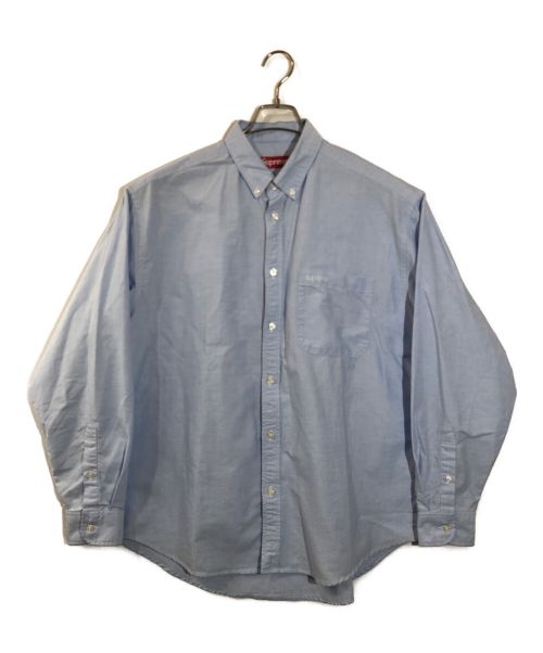 SUPREME（シュプリーム）Supreme (シュプリーム) Loose Fit Oxford Shirt　ルーズフィットオックスフォードシャツ　 スカイブルー サイズ:Mの古着・服飾アイテム