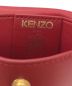 中古・古着 KENZO (ケンゾー) ショルダーポーチ/スマホポーチ レッド：7000円