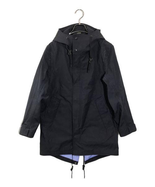 nanamica（ナナミカ）nanamica (ナナミカ) GORE-TEX Shell Coat　シェルコート ネイビー サイズ:XSの古着・服飾アイテム