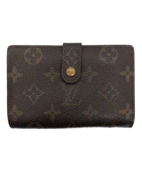 LOUIS VUITTON（ルイ ヴィトン）LOUIS VUITTON (ルイ ヴィトン) ポルトモネ・ビエ・ヴィエノワ　モノグラム　M61663 ブラウン サイズ:下記参照の古着・服飾アイテム