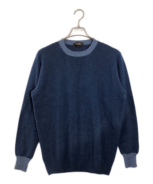 LORO PIANA（ロロピアーナ）LORO PIANA (ロロピアーナ) カシミヤ100％ニット ネイビー サイズ:52の古着・服飾アイテム