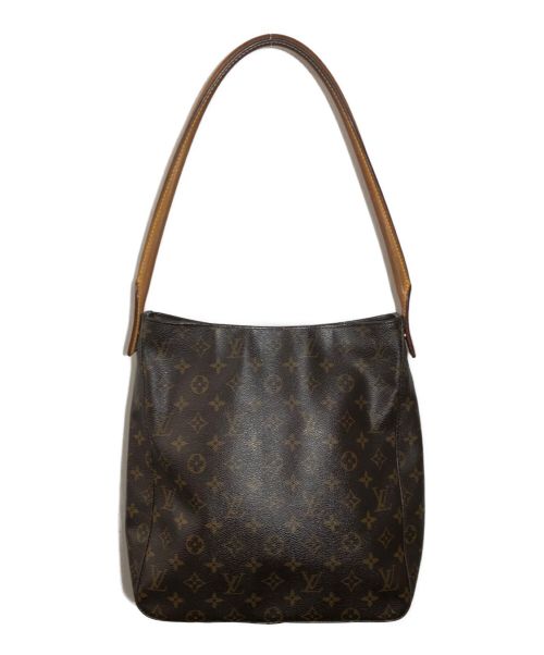 LOUIS VUITTON（ルイ ヴィトン）LOUIS VUITTON (ルイ ヴィトン) ルーピングGM　モノグラム　	M51145 ブラウン サイズ:下記参照の古着・服飾アイテム