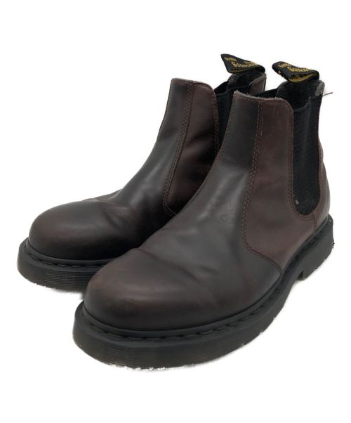 Dr.Martens（ドクターマーチン）Dr.Martens (ドクターマーチン) サイドゴアブーツ ブラウン サイズ:UK10の古着・服飾アイテム