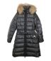 MONCLER（モンクレール）の古着「ファー付きダウンコート　NANTES GIUBBOTTO」｜グレー