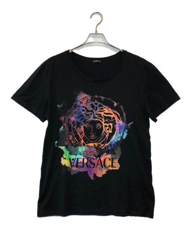 [中古]VERSACE(ヴェルサーチ)のメンズ トップス メデューサプリントTシャツ