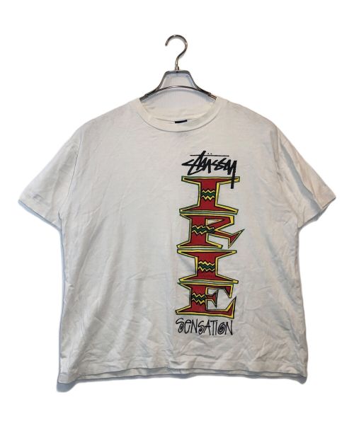 stussy（ステューシー）stussy (ステューシー) 90's IRIETシャツ ホワイト サイズ:Mの古着・服飾アイテム