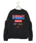 SUPREME (シュプリーム) HRC レーシングクルーネックスウェット ブラック サイズ:M：24800円