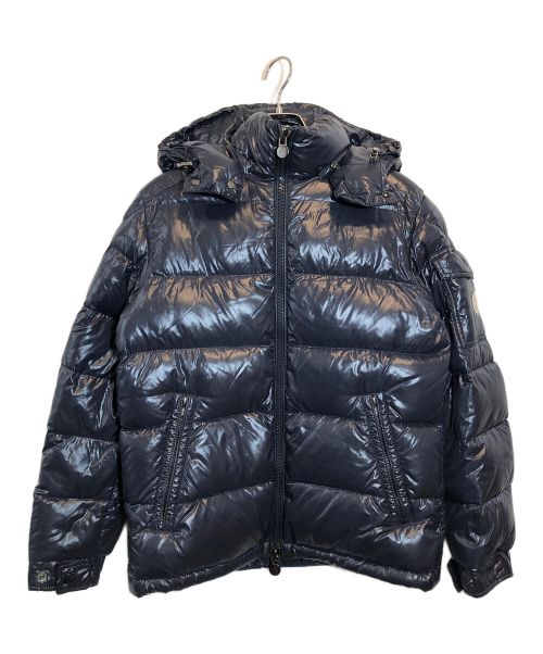 MONCLER（モンクレール）MONCLER (モンクレール) ジップアップダウンジャケット ネイビーの古着・服飾アイテム