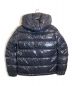 MONCLER (モンクレール) ジップアップダウンジャケット ネイビー：69800円