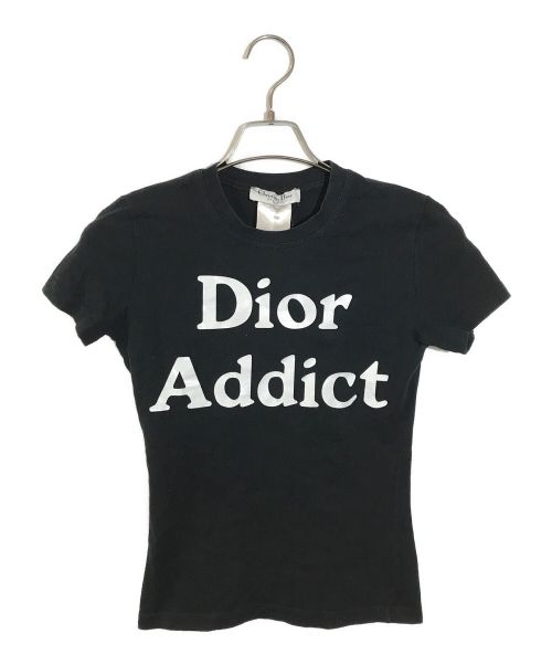 Christian Dior（クリスチャン ディオール）Christian Dior (クリスチャン ディオール) Addict Tシャツ ブラック サイズ:38の古着・服飾アイテム