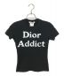 Christian Dior（クリスチャン ディオール）の古着「Addict Tシャツ」｜ブラック