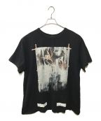 OFFWHITEオフホワイト）の古着「MINI CARAVAGGIO Tシャツ」｜ブラック