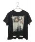 OFFWHITE（オフホワイト）の古着「MINI CARAVAGGIO Tシャツ」｜ブラック