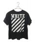 OFFWHITE (オフホワイト) MINI CARAVAGGIO Tシャツ ブラック サイズ:XL：15000円