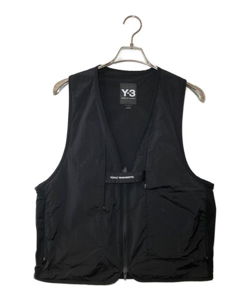 Y-3（ワイスリー）Y-3 (ワイスリー) トラベルリバーシブルナイロンベスト ブラック サイズ:sの古着・服飾アイテム