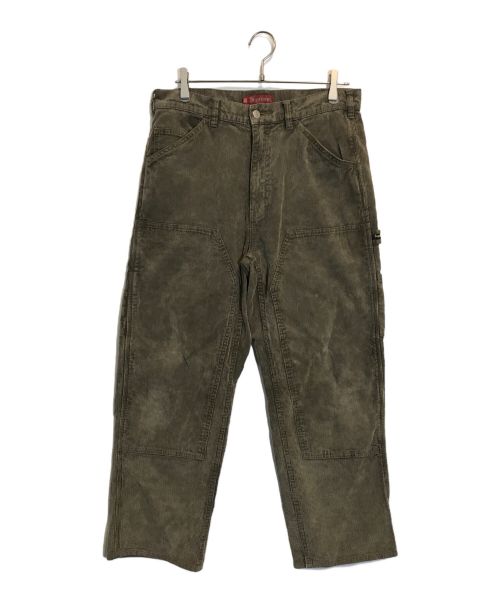 SUPREME（シュプリーム）SUPREME (シュプリーム) Double Knee Corduroy Painter Pant ブラウン サイズ:SIZE 32の古着・服飾アイテム