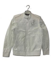 DIESEL（ディーゼル）の古着「デタチャブルロゴパッチジャケット」｜ベージュ