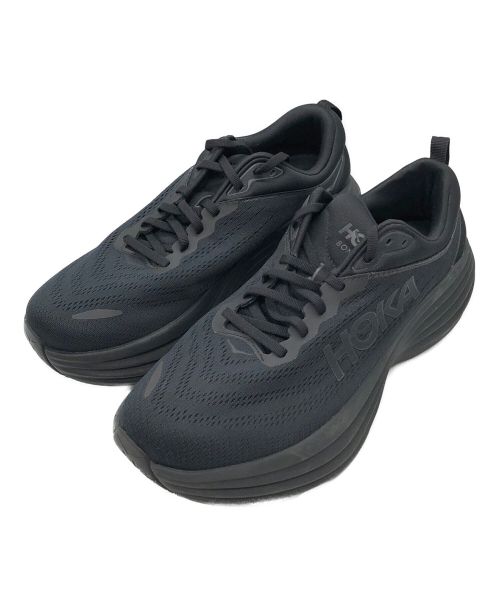 HOKAONEONE（ホカオネオネ）HOKAONEONE (ホカオネオネ) BONDI8 ブラック サイズ:UK9の古着・服飾アイテム