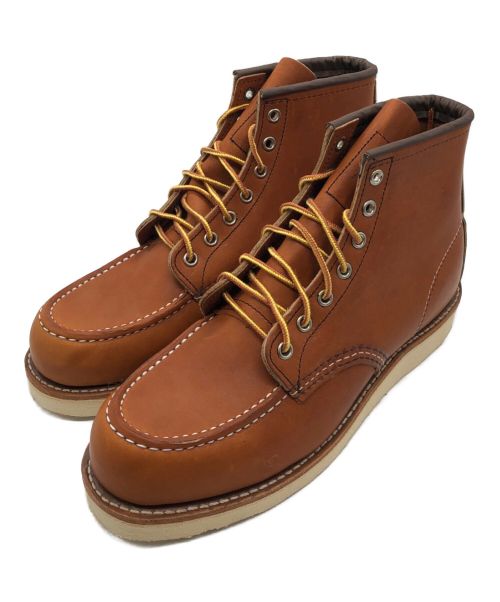 RED WING（レッドウィング）RED WING (レッドウィング) 6インチ クラシックモック ブラウン サイズ:US8.5の古着・服飾アイテム