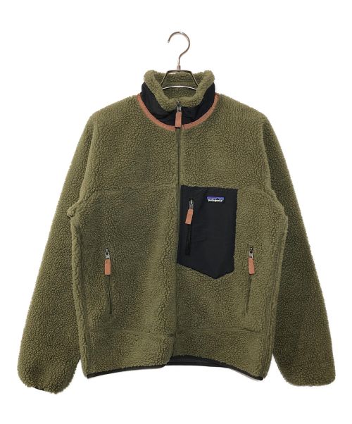 Patagonia（パタゴニア）Patagonia (パタゴニア) クラシックレトロX ジャケット セージカーキ サイズ:Mの古着・服飾アイテム