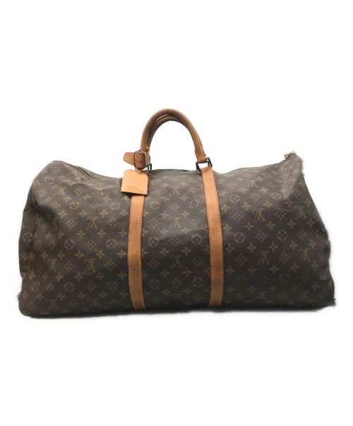 LOUIS VUITTON（ルイ ヴィトン）LOUIS VUITTON (ルイ ヴィトン) ボストンバッグ/キーポル・バンドリエール60 ブラウンの古着・服飾アイテム