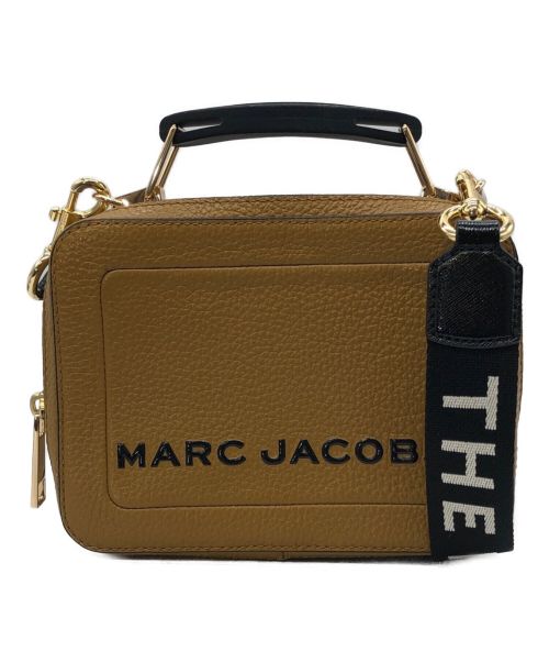 MARC JACOBS（マークジェイコブス）MARC JACOBS (マーク ジェイコブス) ミニ ボックス ショルダーバッグ ブラウンの古着・服飾アイテム