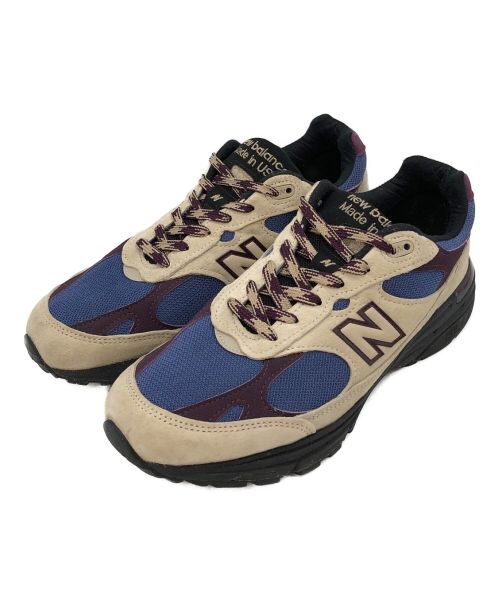 NEW BALANCE（ニューバランス）NEW BALANCE (ニューバランス) Aime Leon Dore (エメレオンドレ) 993トープ ブラウン サイズ:US9の古着・服飾アイテム