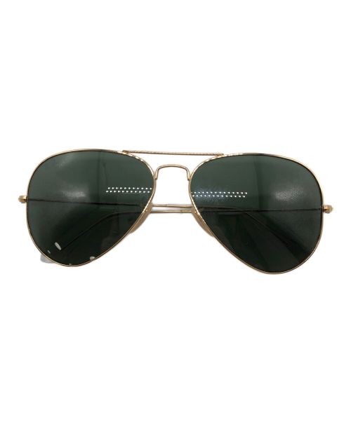 RAY-BAN（レイバン）RAY-BAN (レイバン) アビエーターティアドロップサングラス ゴールド サイズ:58□14の古着・服飾アイテム