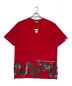 Aape BY A BATHING APE（エーエイプ バイ アベイシングエイプ）の古着「Tシャツ」｜レッド